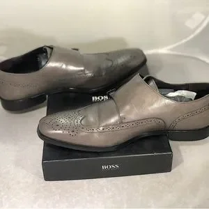 Hugo Boss | Shoes | Hugo Boss Maxo Double Monk Strap Dark  display picture 3